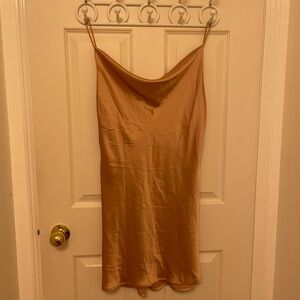 Princess Polly Champagne Pink Dress